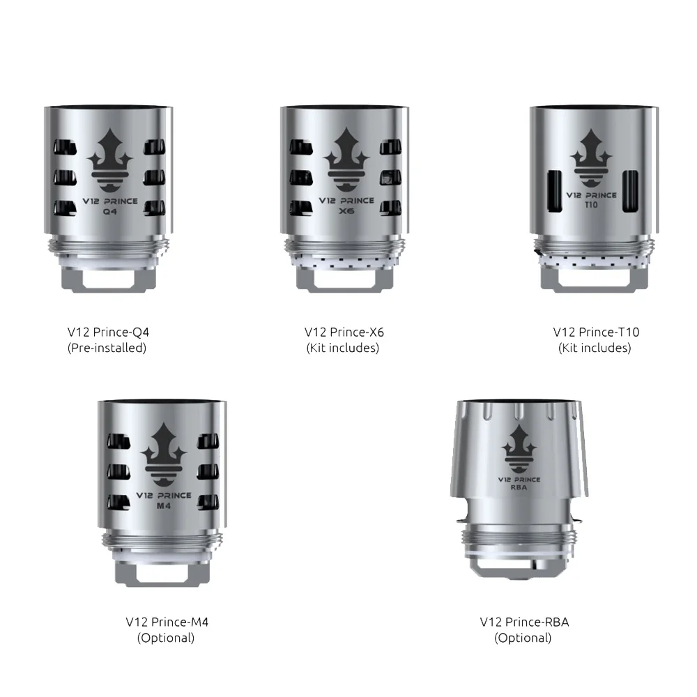 Оригинальный распылитель SMOK TFV12 Prince RBA 0 25 Ом сменный головка катушки для Tank x priv