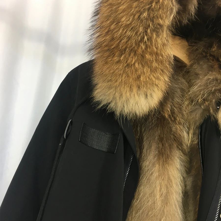 Новые чернобурки меховой парка пальто женские трикотажные silver fox подкладке парки