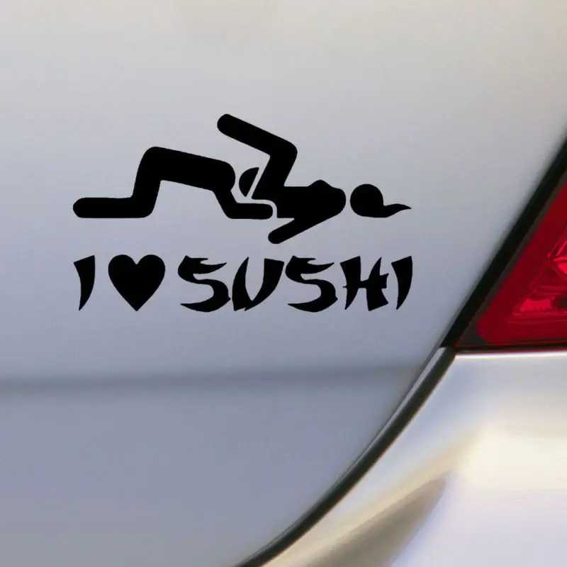 

1x Car Truck Window Vinyl Decal Sticker Funny Fits For Audi BMW Dodge Suzuki