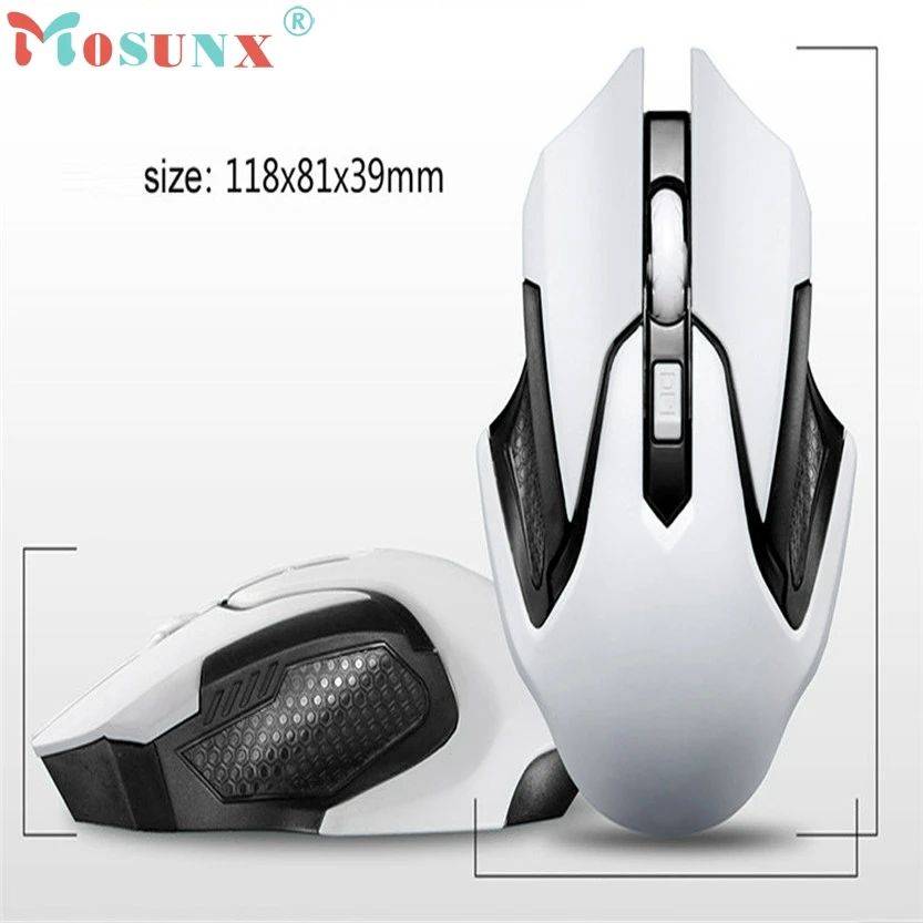 2017 Optical 2.4GHz Wireless Gaming Mouse USB Receiver Pro Gamer For PC Laptop 