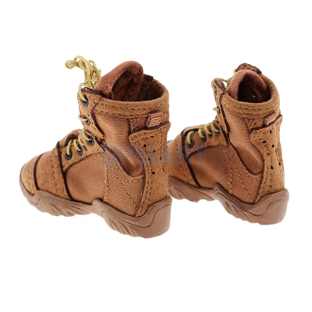 MagiDeal 1/6 Scale Men's PVC Boots Shoes for 12 Inch Male Action Figure Soldier Body Clothing Accessories Toys 4Kinds