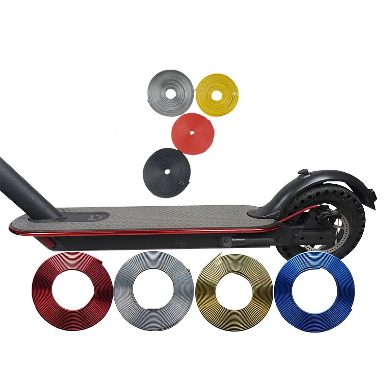 Top Scooter Anti-Collision Protection Strip Skateboard Body Bumper Durable Scratch Strips for Xiaomi Mijia M365 Electric Scooter 2 Top Scooter Anti-Collision Protection Strip Skateboard Body Bumper Durable Scratch Strips for Xiaomi Mijia M365 Electric Scooter 2