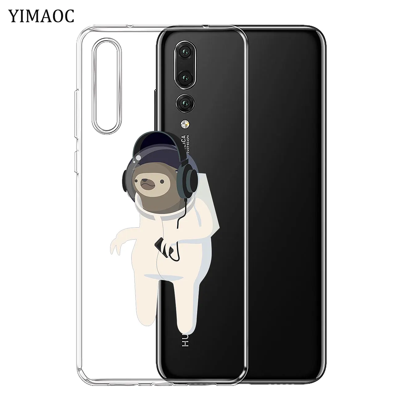 Мягкий силиконовый чехол YIMAOC для телефона Huawei P30 P20 Pro P10 P8 P9 Lite 2017 2016 2015 P smart Z