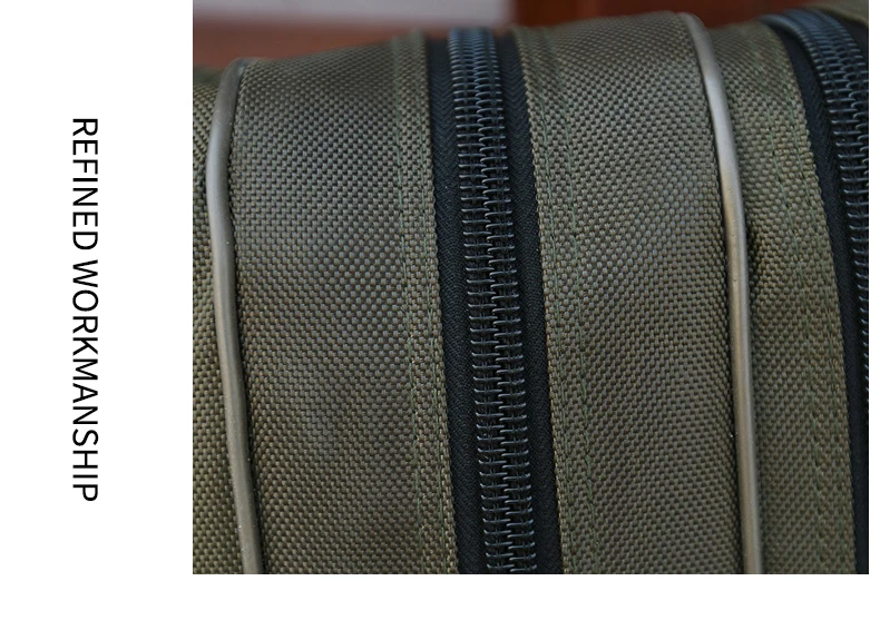 Ferramenta de Armazenamento de Lona Dobrável de Pesca Vara de Pesca Bolsa de Artes de Pesca Equipamento de Pesca Bolsa de Vara de Pesca Camada cm Portátil Pólo Bolsa de Xa128g 3 - 100 120 18 ??_07