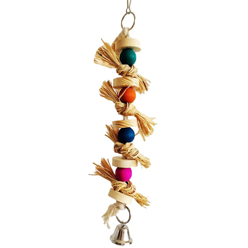

Parakeet Chewing Toy Parrot Bird Bites Swing Ball Loofah Vine Jul22 Professional Factory price Drop Shipping