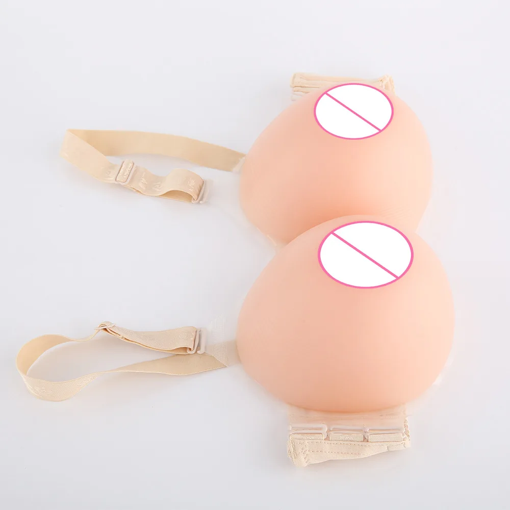

660g One-piece Fake Breast Concave Bottom Women Small Chest Becomes Bigger Men Transvestite Animation Quadratic Element Cosplay