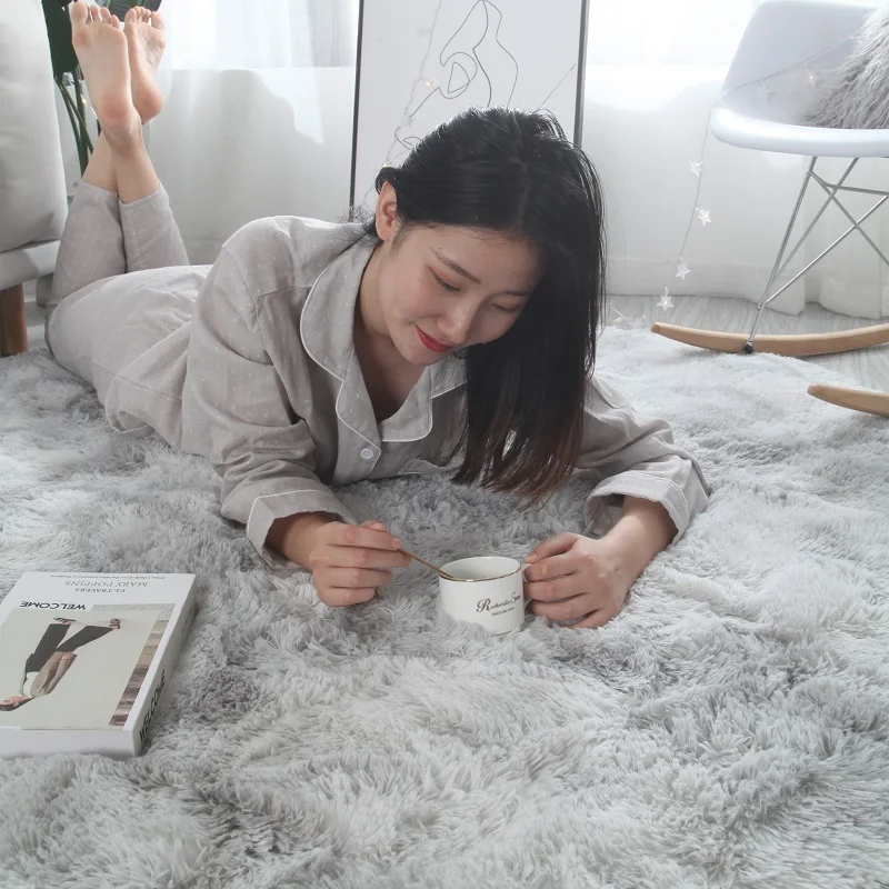 Motley Plush Carpets for Living room Home Decor Rugs Bedroom Sofa Coffee Table Fluffy Shaggy Mats Kids Room Tatami Soft Carpet