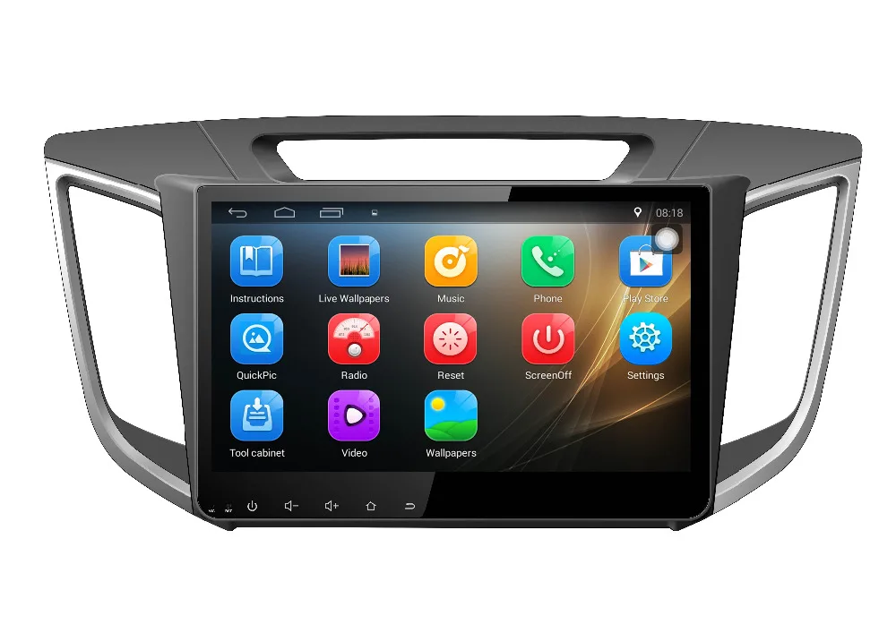 Clearance Nedehe 2G RAM 10.1" Android 8.1 car dvd gps player For HYUNDAI IX25 CRETA car dvd gps navigation audio player car radio stereo 5