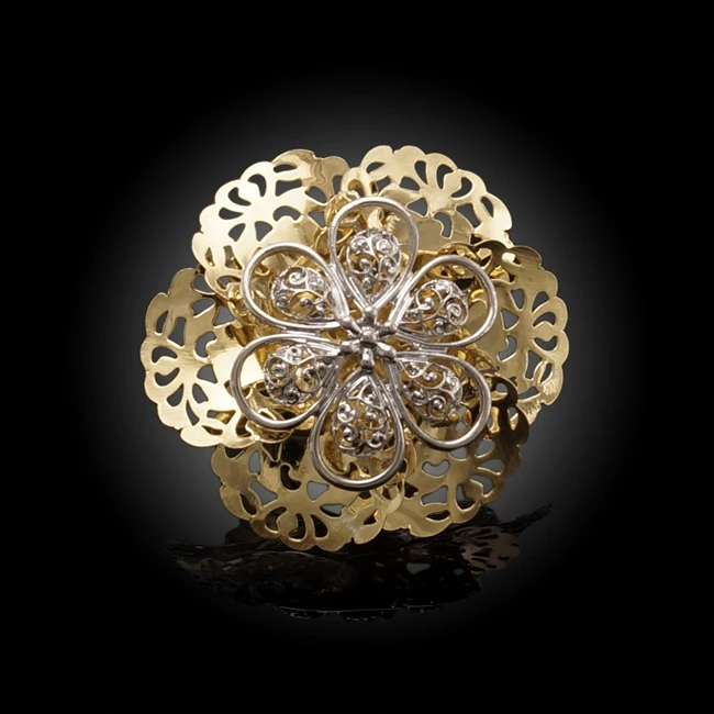 Yulaili pageancy декоративный узор Модный Дизайн Дубай ювелирный набор большой цветок Форма кулон ожерелье серьги браслет кольцо
