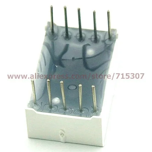 red digital tube led 1bit common cathode 12.5x19x8mm 0.5 0.56 inch(1)