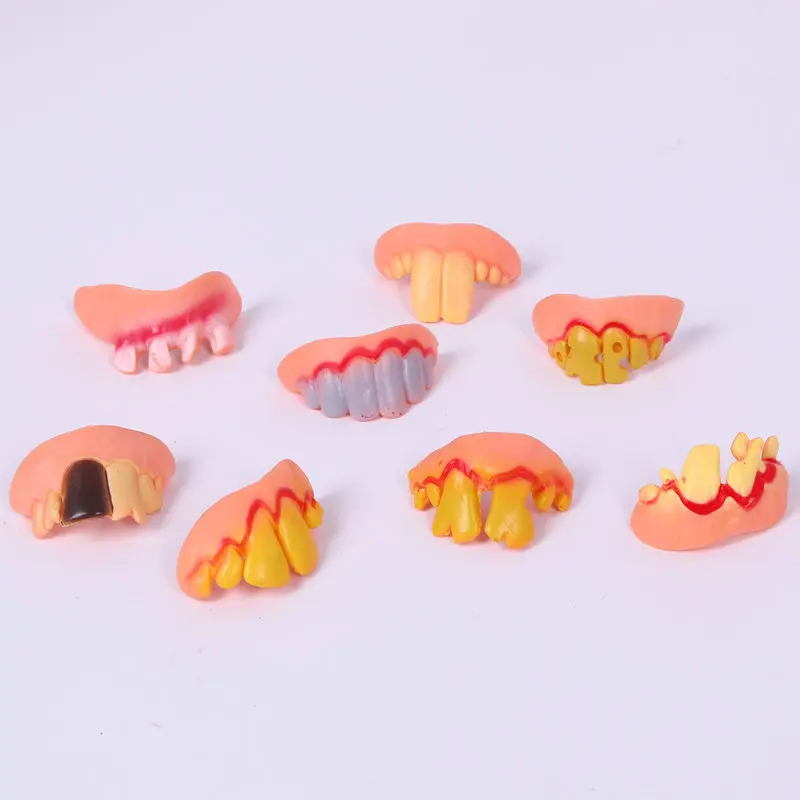1pcs Personalized Toy Rabbit Tooth Funny Tooth April Fool's Day