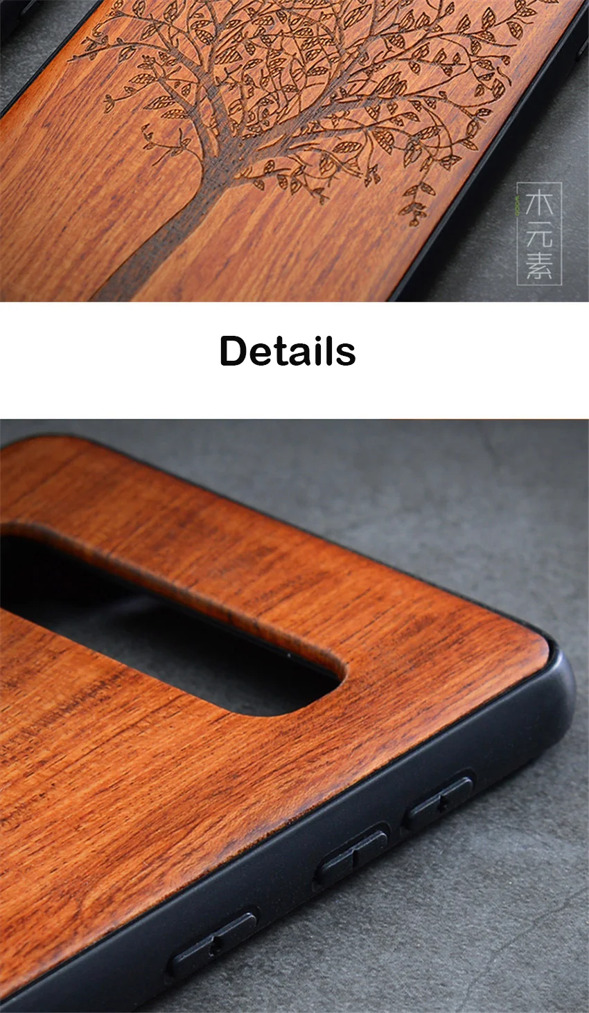 New Phone Case for Samsung s10 Samsung s10 plus Wood Back TPU Bumper Case For Samsung Galaxy s10 Phone Cover (6)