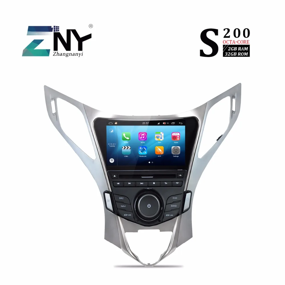 

S200 Android 8.0 Car DVD player For Hyundai Azera Grandeur HG I55 Auto Stereo Radio GPS Navigation multimedia system CarPlay