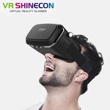 2017 VR shinecon Pro Version Google Cardboard VR Virtual Reality 3D Glasses +Smart Bluetooth Wireless Remote Control Gamepad