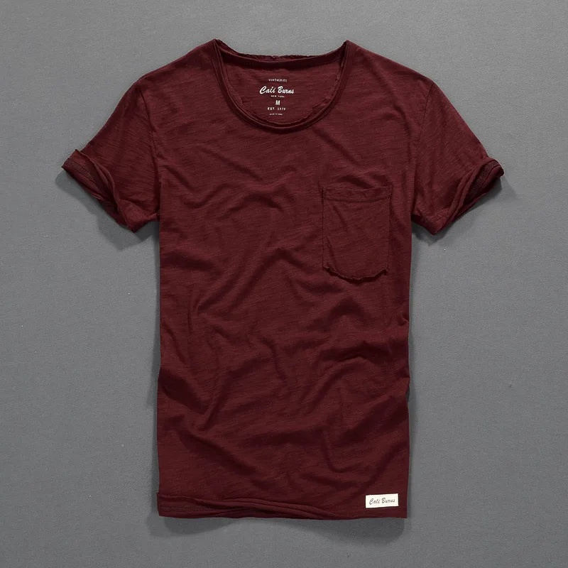Verano hombres camiseta marca algodón de bambú sólido de manga corta 100% algodón camiseta hombres fábrica directa o-cuello camiseta para hombre camiseta Verano hombres camiseta marca algodón de bambú sólido de manga corta 100% algodón camiseta hombres fábrica directa o-cuello camiseta para hombre camiseta