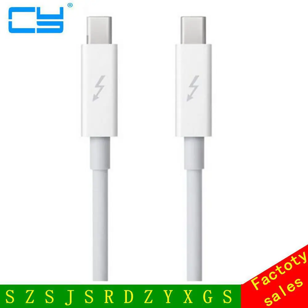 Thunderbolt Порты и разъёмы Thunderbolt мужчинами видео кабель для Macbook 2013 2014 2015 0,5 м/2 м