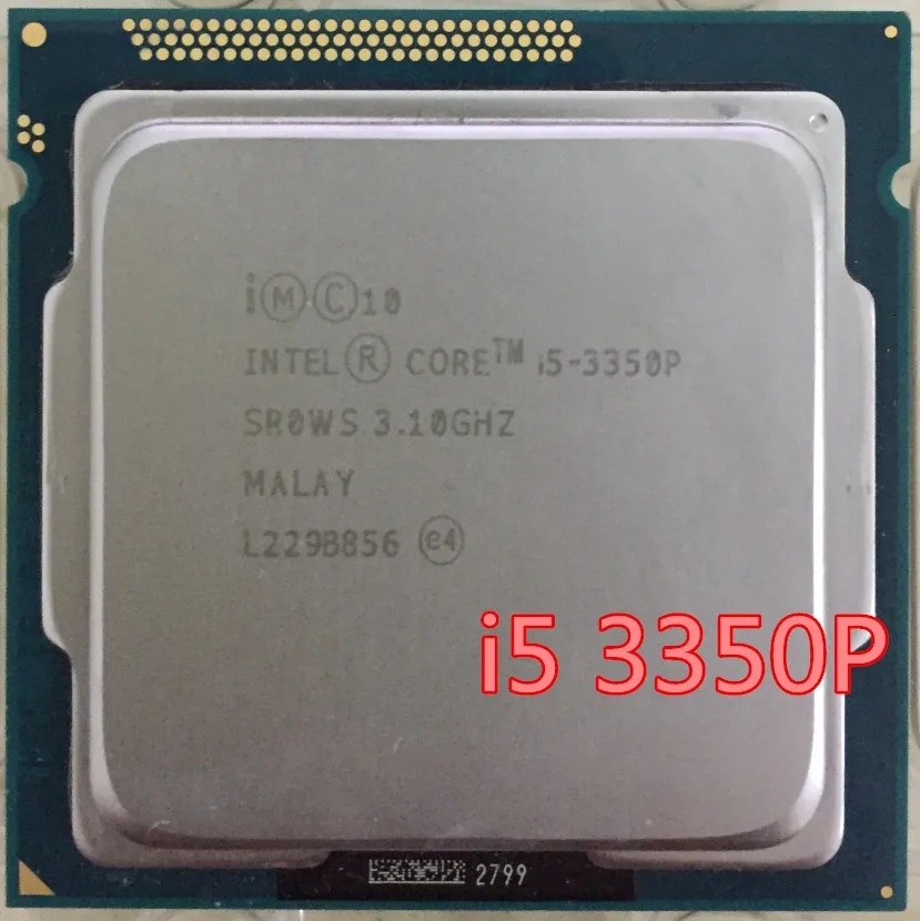 INTEL CORE i5 3350P i5 3350P I5 3350P 3.1GHZ desktop processors CPU ...