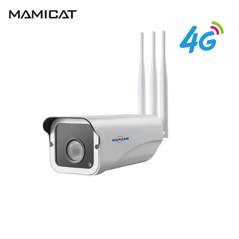 Открытый 3g 4G sim-карта камера беспроводной wifi IP пуля камера видеонаблюдения безопасности ONVIF SD слот для карты до 128 Гб 1080P