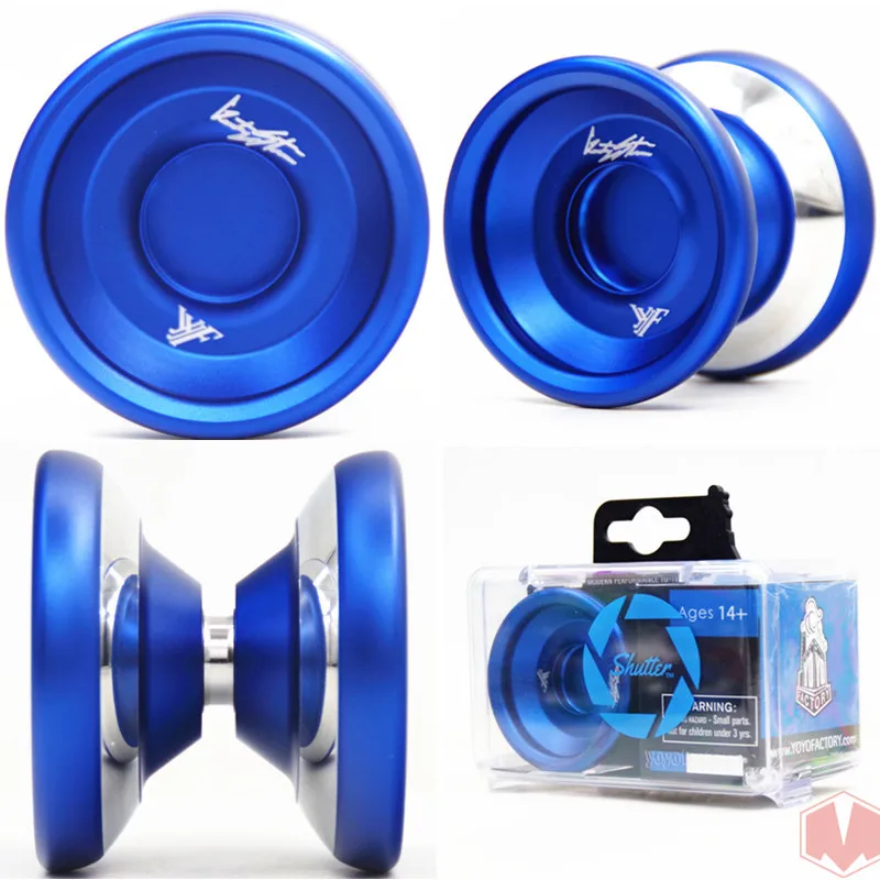 New YYF shutter YOYO Wide version Polished ring alloy professional yoyo player yoyo ball