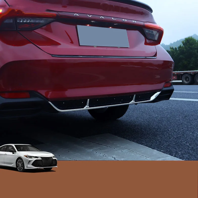 

Front bumper trim bar rear bumper front shovel front lip decoration front face car accessories For Toyota AVALON 2019 2020