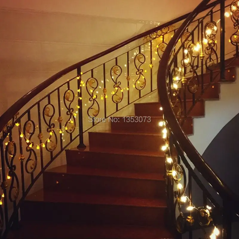Creative Novelty Lights Ball led String Garland Pandant Light for Garden Decoration Party Decoration for banisters