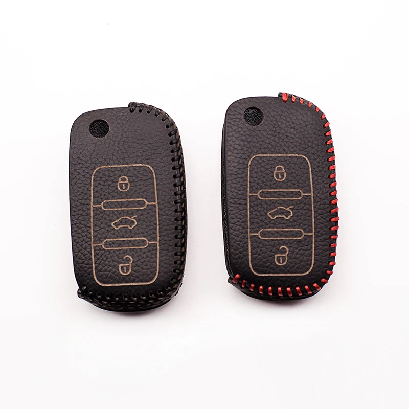 Classic design genuine leather car key case cover for VW Volkswagen Passat Golf Polo Bora Touran Seat Ibiza Leon Skoda Octavia Classic design genuine leather car key case cover for VW Volkswagen Passat Golf Polo Bora Touran Seat Ibiza Leon Skoda Octavia