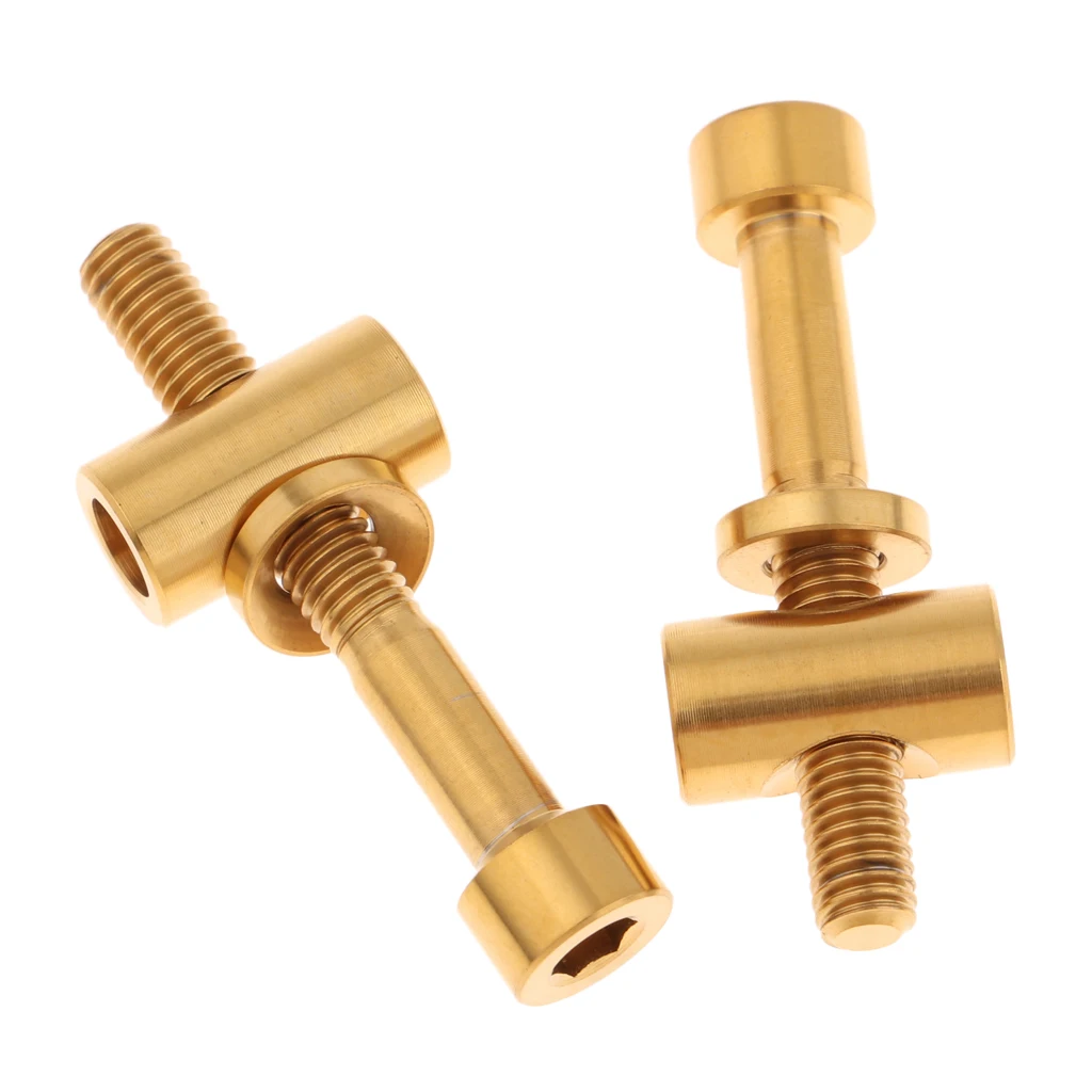 Bike Seat Post Fixed Bolts Titanium Bicycle Fixed Screw Titanium Color M5x30