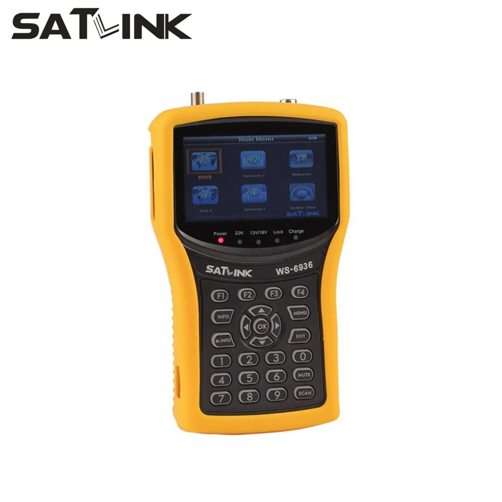 

4.3inch LCD SATLINK WS6936 DVB-S & DVB-T Combo signal finder meter ws-6936