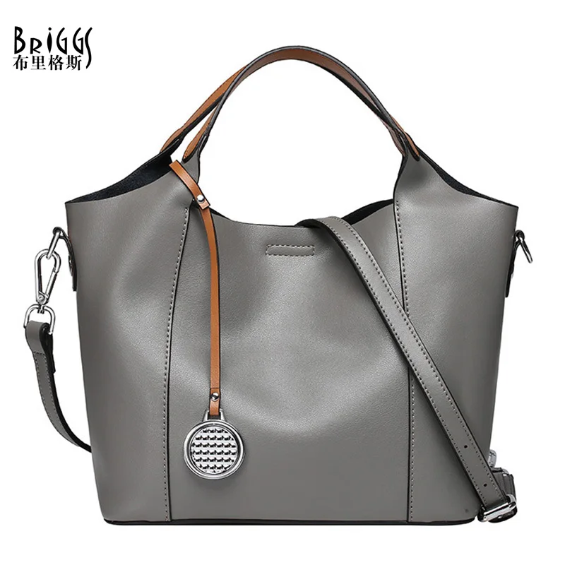 

Designer Handbags High Quality Genuine Leather Bags Solid Casual Tote Luxury Handbags Women Bags Shoulder Bag For Women