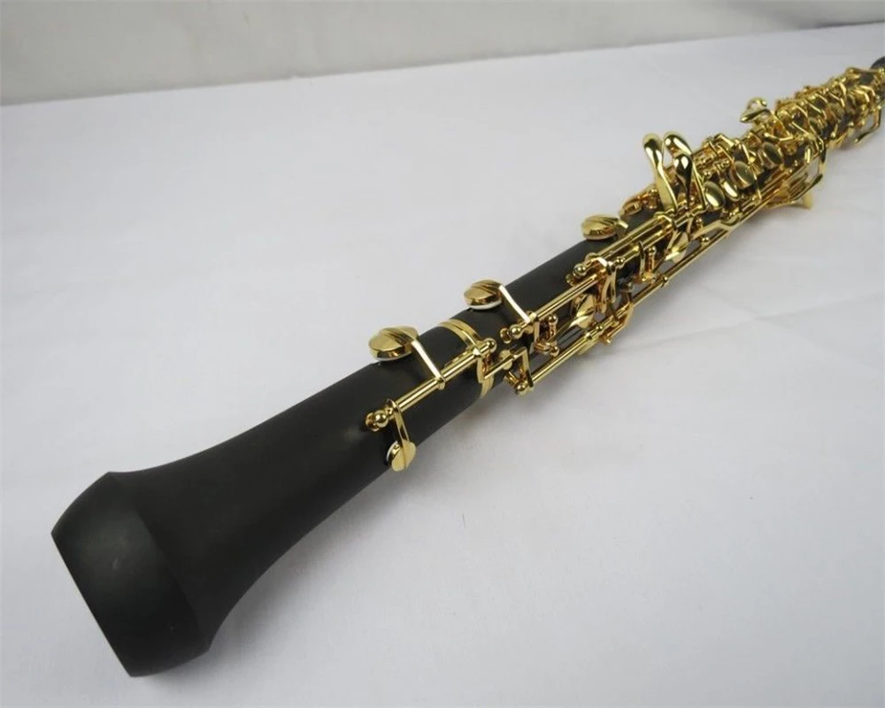Semiautomatic-composite-wood-concert-oboe-gold-plating-C-key (1)