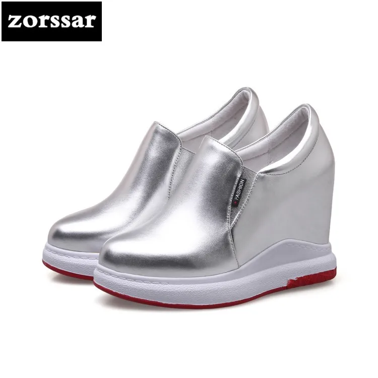 

{Zorssar} Women sneakers Shoes high heel pumps 2018 New Womens Wedges Height Increasing Casual shoes Ladies Platform Shoes