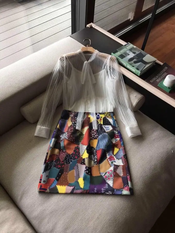 Partie Ensembles D02444 Piste Marque 2019 Design De Luxe Vêtements Célèbre Femmes Style Mode Européenne qaCZwq6