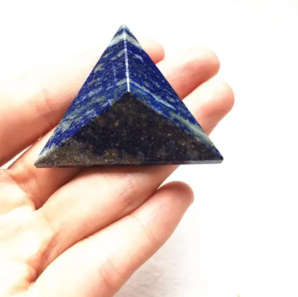Новое поступление! Натуральный Crystal Кристалл тетраэдрон Пирамида 4 лица 6 краев 5 см Пирамида ручной работы рейки заживление