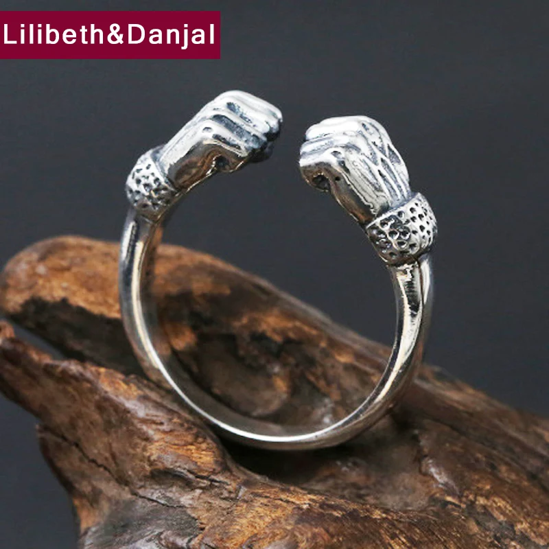Мужское и женское кольцо из серебра 100% пробы регулируемое|sterling silver 925 jewelry|silver