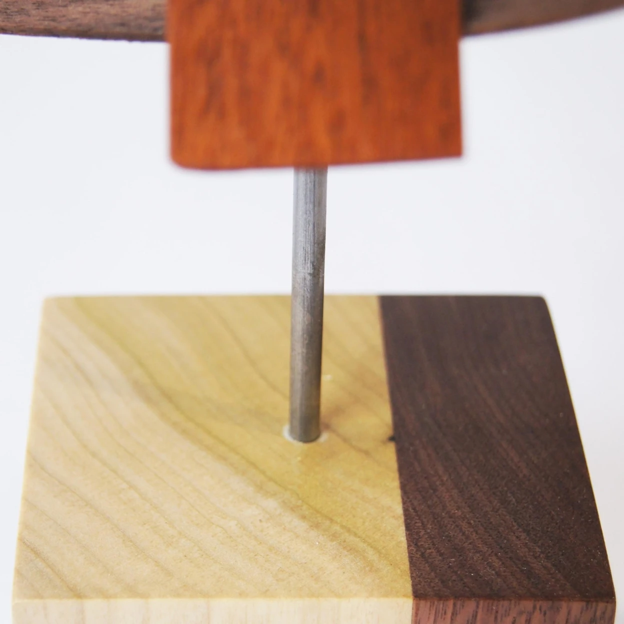 Sails by Jeff Linenkugel - Modern Wood Sculpture on Natural Wood (5)