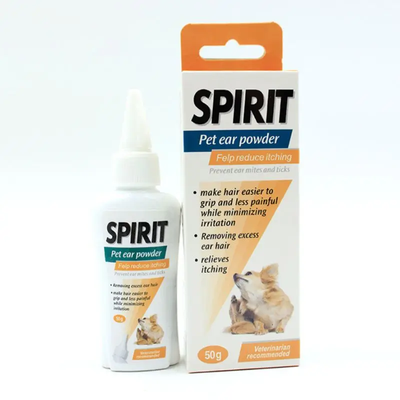 

Dog Cat Ear Clean Powder Pet Grooming Cleaning Tools Ear Canal Clean Health Care Powder Pets Ears Care Supplies C42