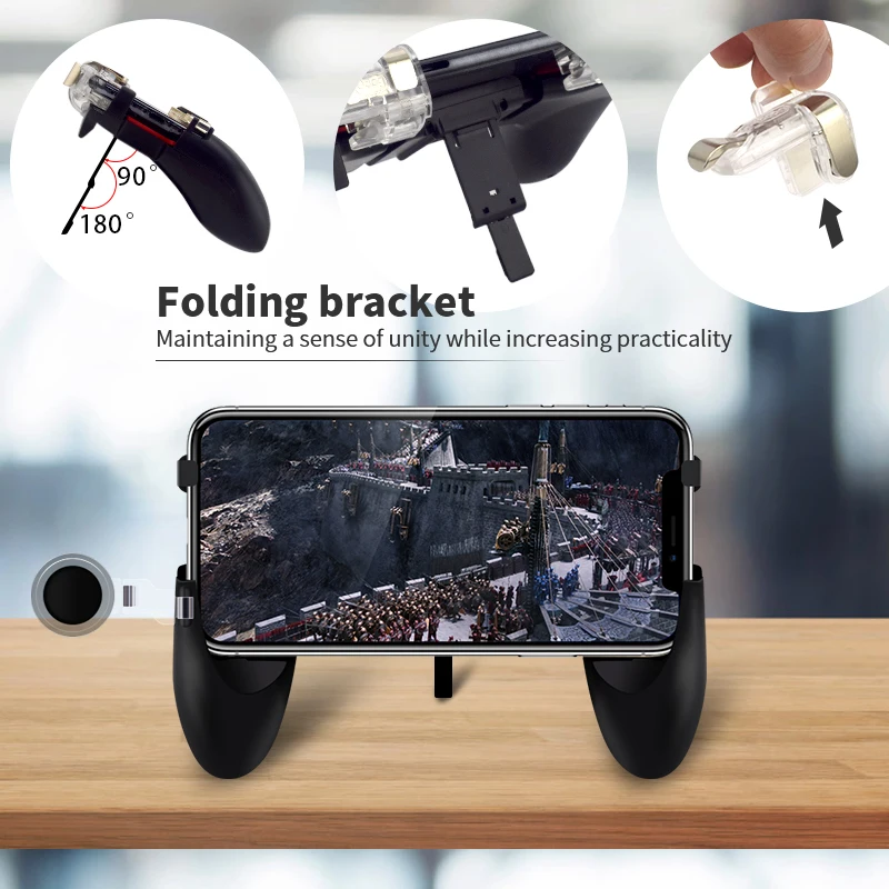  For Pubg Game Gamepad For Mobile Phone Game Controller l1r1 Shooter Trigger Fire Button For IPhone 