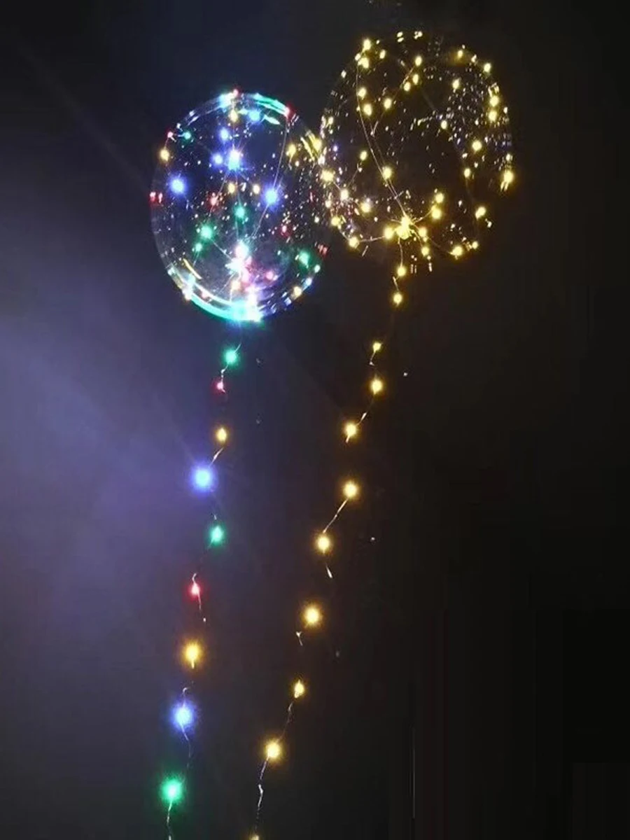 18 дюймов прозрачный шар светодиодный светильник наружные игрушки светящиеся Шары Интерактивные игрушки Рождественский подарок на день рождения