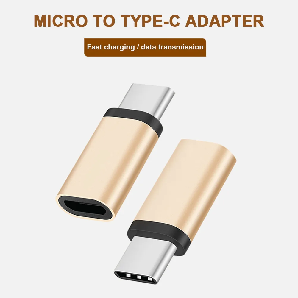 Переходник с разъемом Type-C Male-Micro USB для Xiaomi HuaWei P9 Letv JLRL88 | Мобильные телефоны и