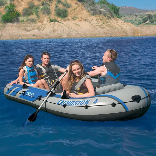 Cheap 4 persons genuine drifters four group boat rafting boat, canoeing, inflatable boat