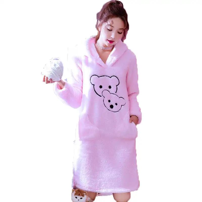 hoodie night dress