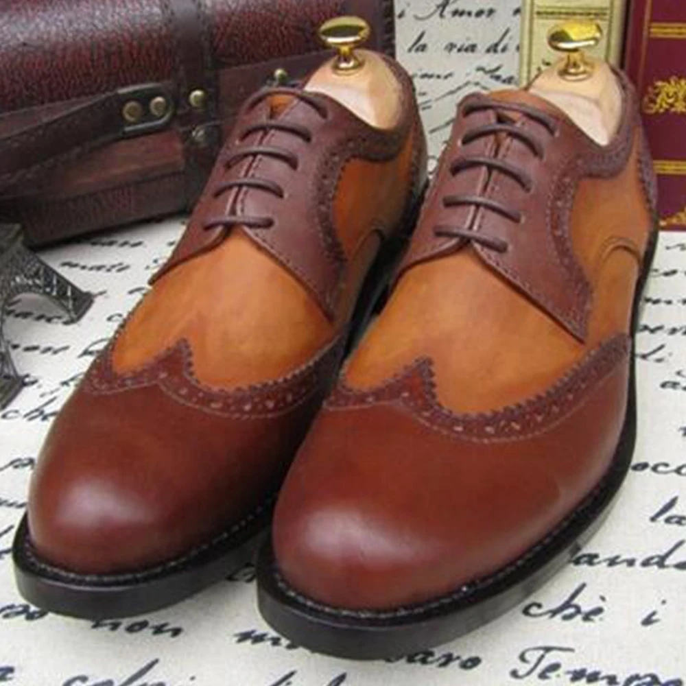 wingtip tuxedo shoes