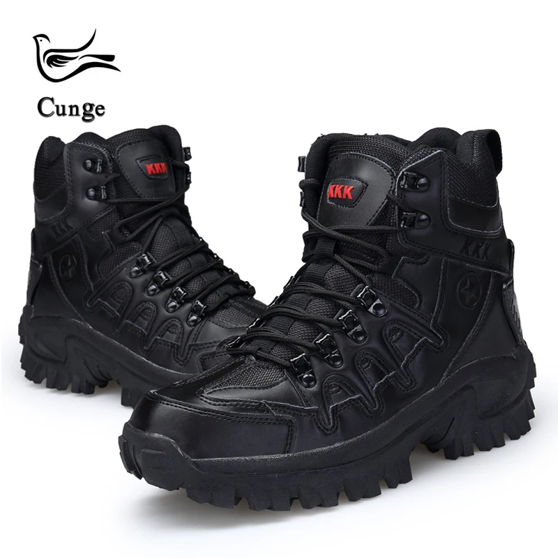 Hot Sale Men's Desert High top Military Tactical Boots Men Outdoor ...