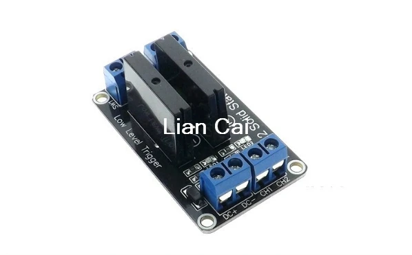 

Free Shipping Smart Electronics 2 Channel 5V DC Relay Module Solid State High Level OMRON SSR AVR DSP for Arduino