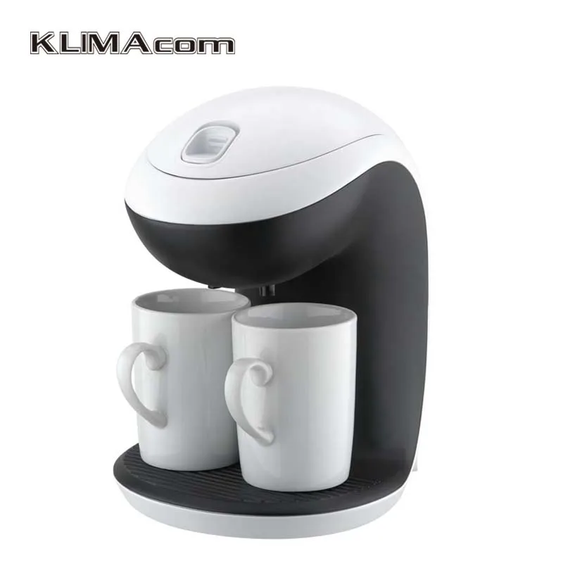 Drip coffee maker 2 Cups Small Kitchen appliances Mini Cafe machine