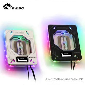 

Bykski CPU Block For AM3/AM4 X399 Temperature Digital Monitoring Water Block, Monitor Temperature In Real Time A-RYZEN-TECH-X-V2