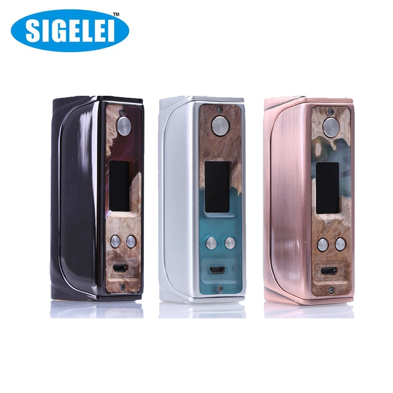 

Original Electronic Cigarettes Sigelei Evaya 66 TC Box Mod 66W Vape Mod Single Battery For Ecigs Atomizer Tank Vaporizer vape
