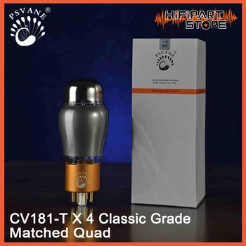 

4pcs PSVANE CV181-T MKII Matched Quad Classic Grade Valve Tube amplifier accessories Repalce Shuguang EH TUNG-SOL SOVTEK 6SN7GT