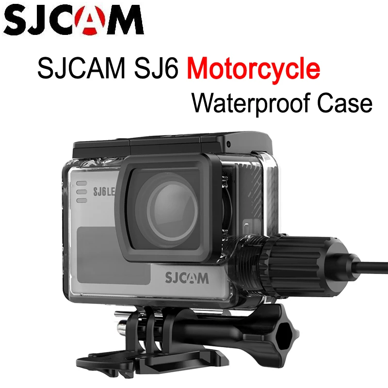 

Original SJCAM Motorcycle Waterproof Case for Original SJCAM SJ6 Legend Action Sports Camera for SJ6 Legend Charger Case for SJ6