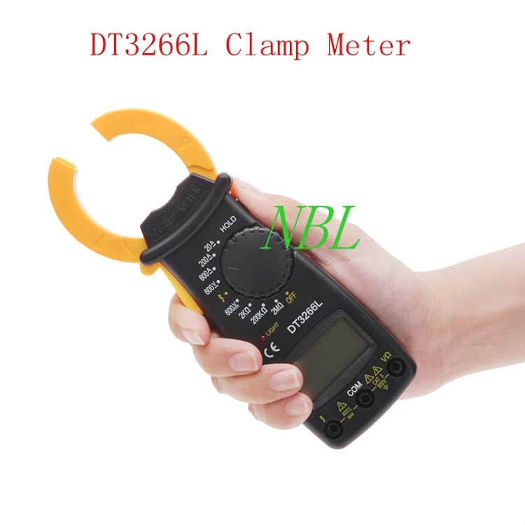 Mini Pocket Handheld AC/DC Digital Clamp Meter DT3266L Voltage Current